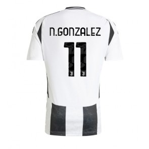 Juventus Nicolas Gonzalez #11 Hjemmebanetrøje 2024-25 Kort ærmer